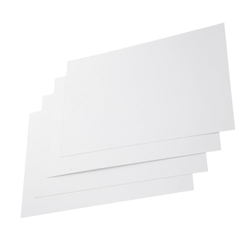 FIXOSHEE 4 Stück Sublimations aluminiumplatten Weiße Metallschilder Blanko Hitzebeständige Foto Werbetafeln für Sublimationsdruck Vielseitig für Schilder und Dekoration von FIXOSHEE