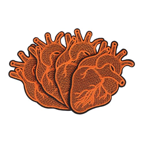 FIXOSHEE 4 Stück Teiliges Bestickte Aufnäher Herzmotiv Abnehmbare Strapazierfähige Bügel und Näh Patches für Jacken Shirts Rucksäcke Leichte DIY Kleidungsdekoration FIXOSHEE 4 Stück Teiliges Bestickte Aufnäher Herzmotiv Abnehmbare Strapazierfähige Bügel und Näh Patches für Jacken Shirts Rucksäcke Leichte DIY Kleidungsdekoration von FIXOSHEE
