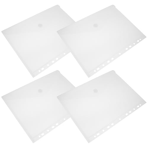FIXOSHEE 4 Stück Teiliges Dokumententaschen mit Klebeverschluss Farbige Transparente Folientaschen für Büro Schule Praktische Aufbewahrungstaschen Große Kapazität Leichte Robuste FIXOSHEE 4 Stück Teiliges Dokumententaschen mit Klebeverschluss Farbige Transparente Folientaschen für Büro Schule Praktische Aufbewahrungstaschen Große Kapazität Leichte Robuste von FIXOSHEE