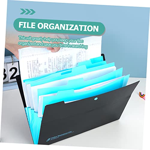 FIXOSHEE 4 Stück Teiliges Erweiterbares Fächermappen mit Druckknopf Mehrschichtiger Dokumentenorganizer aus Vielseitiger Aktenhalter für Büro Schule Zuhause und Reise FIXOSHEE 4 Stück Teiliges Erweiterbares Fächermappen mit Druckknopf Mehrschichtiger Dokumentenorganizer aus Vielseitiger Aktenhalter für Büro Schule Zuhause und Reise von FIXOSHEE