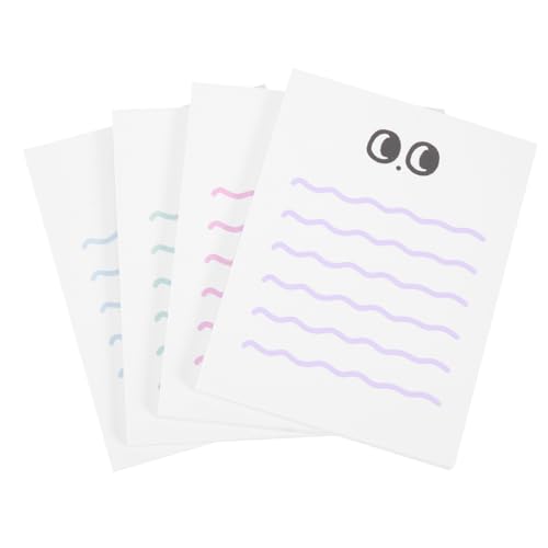 FIXOSHEE 4 Stück Teiliges Notizblock Glattem Langlebigem Papier Multifunktionaler To do block für Schüler und Zuhause Praktische Blanko notizzettel in Blau Violett und Grün FIXOSHEE 4 Stück Teiliges Notizblock Glattem Langlebigem Papier Multifunktionaler To do block für Schüler und Zuhause Praktische Blanko notizzettel in Blau Violett und Grün von FIXOSHEE