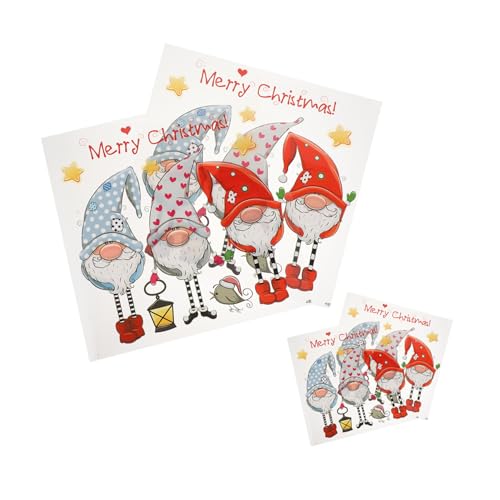 FIXOSHEE 4 Stück Weihnachtliche Gnome Bügelbilder Teiliges Heat Transfer Patches für Kleidung Shirts Rucksäcke DIY Dekoration Weihnachten FIXOSHEE 4 Stück Weihnachtliche Gnome Bügelbilder Teiliges Heat Transfer Patches für Kleidung Shirts Rucksäcke DIY Dekoration Weihnachten von FIXOSHEE