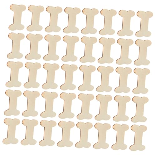 FIXOSHEE 40 Stück DIY Holzanhänger Hundeknochen zum Basteln Naturbelassene Holzrohlinge zum Bemalen Gravieren und Dekorieren Leichte Holzplatten für Partydeko und Kreative FIXOSHEE 40 Stück DIY Holzanhänger Hundeknochen zum Basteln Naturbelassene Holzrohlinge zum Bemalen Gravieren und Dekorieren Leichte Holzplatten für Partydeko und Kreative von FIXOSHEE