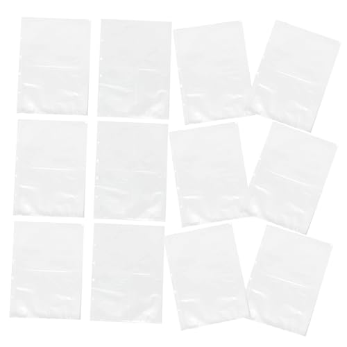 FIXOSHEE 40 Stück Teiliges Transparente Dokumentenschutzhüllen aus Wasserfestem Vielseitige und Ordnerschutzfolien für Büro und Schule Kompatibel mit Aktenordnern Einfach zu Verwenden und von FIXOSHEE