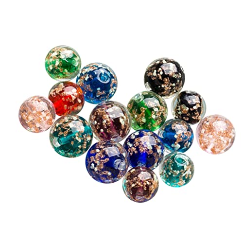 FIXOSHEE 40Stücke Dunkeln Leuchtende Glasperlen Runde Abstandsperlen für Schmuckherstellung und DIY Projekte Gemischte Farben für Armbänder FIXOSHEE 40Stücke Dunkeln Leuchtende Glasperlen Runde Abstandsperlen für Schmuckherstellung und DIY Projekte Gemischte Farben für Armbänder von FIXOSHEE
