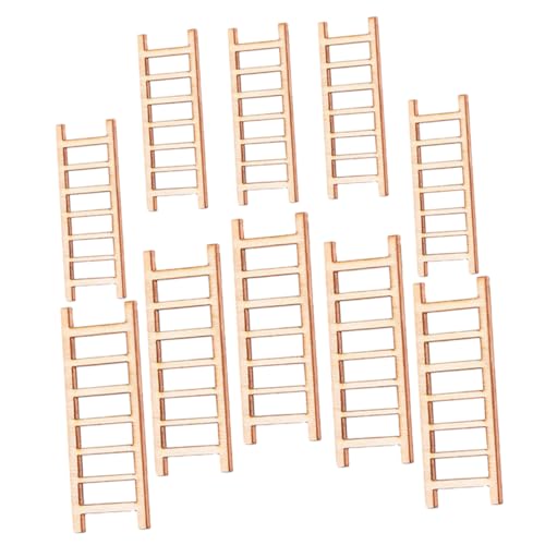 FIXOSHEE 40Stücke Mini Holzleitern Hölzerne Treppen für DIY Bastelprojekte Mikro Landschaftsleiter und Leiterdekoration für Puppenhäuser und Gartendekorationen Langlebig und Leicht FIXOSHEE 40Stücke Mini Holzleitern Hölzerne Treppen für DIY Bastelprojekte Mikro Landschaftsleiter und Leiterdekoration für Puppenhäuser und Gartendekorationen Langlebig und Leicht von FIXOSHEE