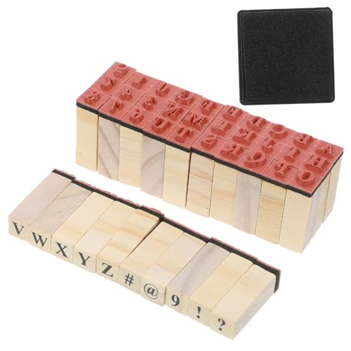 FIXOSHEE 40Stücke Teiliges DIY Holzstempel Vintage Briefmarken für Scrapbooking Tagebuchgestaltung und Kreative Handwerksprojekte Alphabetischer Motive und Einfacher Handhabung FIXOSHEE 40Stücke Teiliges DIY Holzstempel Vintage Briefmarken für Scrapbooking Tagebuchgestaltung und Kreative Handwerksprojekte Alphabetischer Motive und Einfacher Handhabung von FIXOSHEE