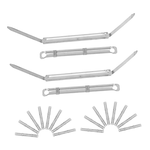 FIXOSHEE 45 Sets Metall-büroklammern Für Bürobedarf, Zwei-loch-bindermechanismus, Binderringe Für Die Dateiorganisation, Schreibtisch Und Dokument FIXOSHEE 45 Sets Metall-büroklammern Für Bürobedarf, Zwei-loch-bindermechanismus, Binderringe Für Die Dateiorganisation, Schreibtisch Und Dokument von FIXOSHEE