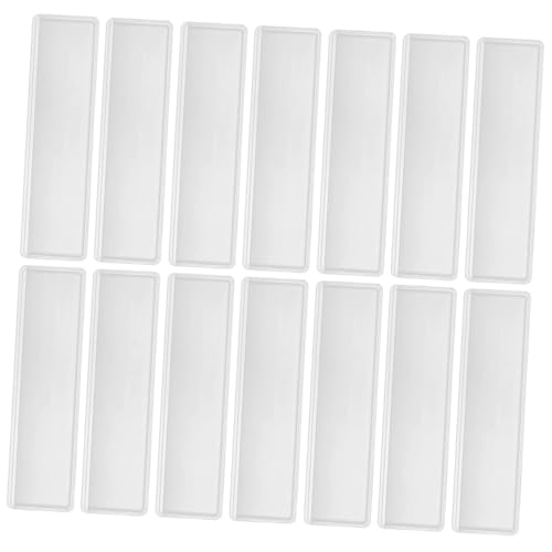 FIXOSHEE 4Blätter Selbstklebende Transparente Kartenhüllen Wasserdichtes Etikettenhalter für Regale Beschriften und Organisieren von Visitenkarten im Büro Zuhause von FIXOSHEE