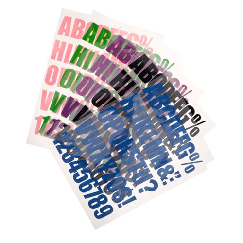 FIXOSHEE 5 Blätter Bunte Bügelbilder Zahlen Buchstaben Patches zum Aufbügeln für Kleidung DIY Textilien Handtaschen Dekoration Hitzebeständig Vielseitig Einsetzbar in Schwarz Grün FIXOSHEE 5 Blätter Bunte Bügelbilder Zahlen Buchstaben Patches zum Aufbügeln für Kleidung DIY Textilien Handtaschen Dekoration Hitzebeständig Vielseitig Einsetzbar in Schwarz Grün von FIXOSHEE