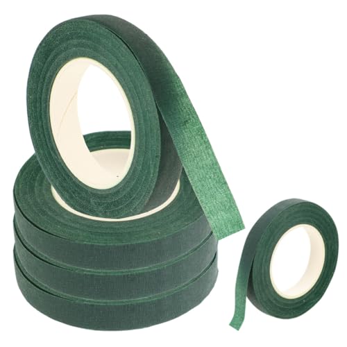 FIXOSHEE 5 Rollen Floristenband Grün Selbstklebendes Dehnbares Blumenband für Straußwickel DIY Projekte Geschenkverpackung und Blumenarrangements Hochwertiges Klebeband für Floristik FIXOSHEE 5 Rollen Floristenband Grün Selbstklebendes Dehnbares Blumenband für Straußwickel DIY Projekte Geschenkverpackung und Blumenarrangements Hochwertiges Klebeband für Floristik von FIXOSHEE