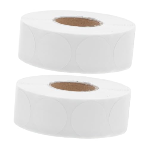 FIXOSHEE 5 Rollen Runde Selbstklebende Etiketten Weiß Klebepunkte Aufkleber Für Beschriften Markieren Und Organisieren Verschiedenen Oberflächen Geeignet Für Lagerboxen Und Gläser FIXOSHEE 5 Rollen Runde Selbstklebende Etiketten Weiß Klebepunkte Aufkleber Für Beschriften Markieren Und Organisieren Verschiedenen Oberflächen Geeignet Für Lagerboxen Und Gläser von FIXOSHEE