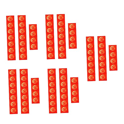 FIXOSHEE 5 Sätze Chinesisches Neujahrs Kalligraphiepapier Blanko Couplets Papier für Frühlingsfest Dekoration Langsame Tintenaufnahme Reißfest Vielseitig für Duilian und Chunlian FIXOSHEE 5 Sätze Chinesisches Neujahrs Kalligraphiepapier Blanko Couplets Papier für Frühlingsfest Dekoration Langsame Tintenaufnahme Reißfest Vielseitig für Duilian und Chunlian von FIXOSHEE