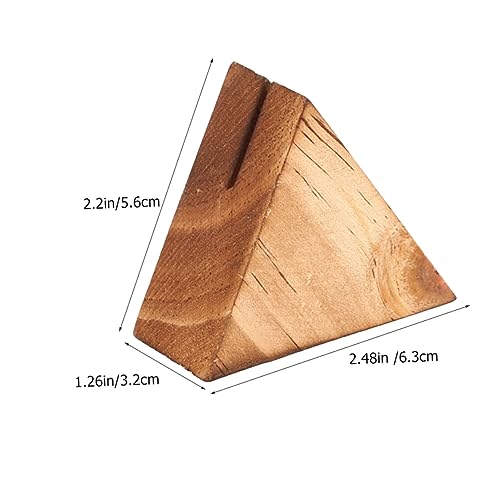 FIXOSHEE 5 Stück Holzständer Kartenhalter Tischkartenhalter Namenskartenhalter aus Rustikalem für Visitenkarten Postkarten Fotos Memo Display Halter für Büro und Zuhause FIXOSHEE 5 Stück Holzständer Kartenhalter Tischkartenhalter Namenskartenhalter aus Rustikalem für Visitenkarten Postkarten Fotos Memo Display Halter für Büro und Zuhause von FIXOSHEE