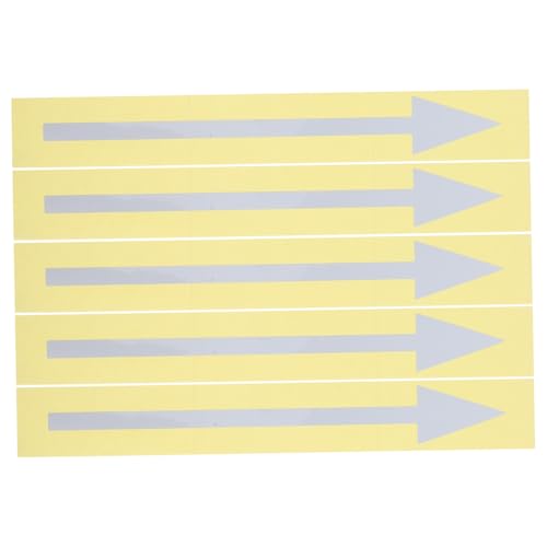 FIXOSHEE 5 Stück Reflektierender Mailbox -pfeilaufkleber Reflektierende Pfeilaufkleber Selbstklebende Straßenmarkierungsaufkleber Abnehmbare Bodenmarkierungspfeile Weiß Pvc FIXOSHEE 5 Stück Reflektierender Mailbox -pfeilaufkleber Reflektierende Pfeilaufkleber Selbstklebende Straßenmarkierungsaufkleber Abnehmbare Bodenmarkierungspfeile Weiß Pvc von FIXOSHEE