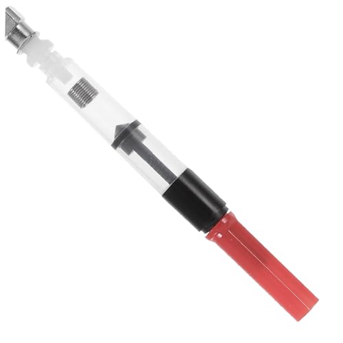 FIXOSHEE 5 Stück Teiliges Federhalter Tinten konverter mit Federfeder Wiederverwendbarer Tintenabsaugwerkzeug Transparenter Schwarzer Elastischer Füllfederhalter Zubehör für Präzises FIXOSHEE 5 Stück Teiliges Federhalter Tinten konverter mit Federfeder Wiederverwendbarer Tintenabsaugwerkzeug Transparenter Schwarzer Elastischer Füllfederhalter Zubehör für Präzises von FIXOSHEE