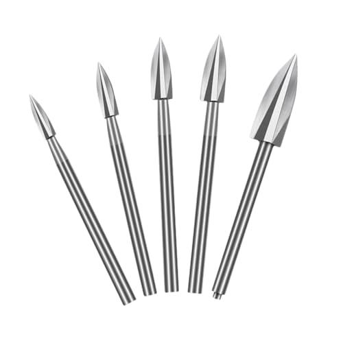 FIXOSHEE 5 Stück Teiliges Holzschnitzwerkzeug Rotary Tool Bits Langlebige Holzbohrer Präzise Gravur und Schnelles Holzabtragen für Schnitzerei Möbelbau DIY Holzarbeiten FIXOSHEE 5 Stück Teiliges Holzschnitzwerkzeug Rotary Tool Bits Langlebige Holzbohrer Präzise Gravur und Schnelles Holzabtragen für Schnitzerei Möbelbau DIY Holzarbeiten von FIXOSHEE