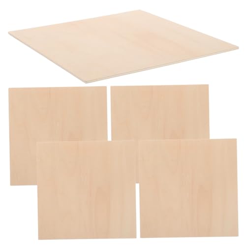 FIXOSHEE 5 Stück Teiliges Quadratische Holzplatten aus Robustem Lindenholz Dünne Sperrholzblätter zum Basteln für DIY holzarbeiten Brandmalerei Modellbau und Filigrane Handwerksprojekte FIXOSHEE 5 Stück Teiliges Quadratische Holzplatten aus Robustem Lindenholz Dünne Sperrholzblätter zum Basteln für DIY holzarbeiten Brandmalerei Modellbau und Filigrane Handwerksprojekte von FIXOSHEE
