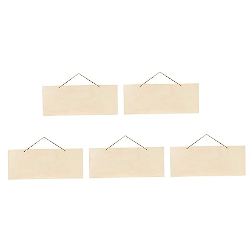 FIXOSHEE 5 Stück Teiliges Set Unfertige Holzschilder Robuste Leere Holzplatten für DIY Bastelprojekte Juteschnüren für Kreative Dekorationen und Beschriftungen FIXOSHEE 5 Stück Teiliges Set Unfertige Holzschilder Robuste Leere Holzplatten für DIY Bastelprojekte Juteschnüren für Kreative Dekorationen und Beschriftungen von FIXOSHEE