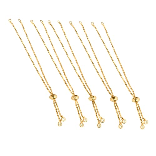 FIXOSHEE 5 Stück Teiliges Verstellbare Handgelenkarmbänder Kupfer für DIY Schmuckherstellung Halbfertige Armbänder Gold für Kreative Bastelprojekte und FIXOSHEE 5 Stück Teiliges Verstellbare Handgelenkarmbänder Kupfer für DIY Schmuckherstellung Halbfertige Armbänder Gold für Kreative Bastelprojekte und von FIXOSHEE