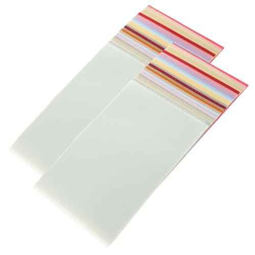 FIXOSHEE 50 Blatt Bunte Transferpapiere Tracing Paper Professionelles Durchschlagpapier zum Zeichnen Basteln und Übertragen von Mustern für Anfänger und Profis von FIXOSHEE