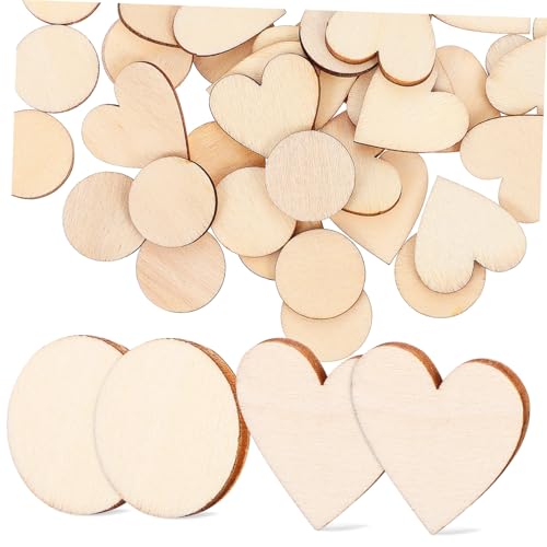 FIXOSHEE 50 Stck Teiliges Holzscheiben und Herzformen Naturbelassen zum Basteln DIY Malen Schnitzen Dekorieren Natur Holzstücke für Kreative Handwerksprojekte und Geschenke FIXOSHEE 50 Stck Teiliges Holzscheiben und Herzformen Naturbelassen zum Basteln DIY Malen Schnitzen Dekorieren Natur Holzstücke für Kreative Handwerksprojekte und Geschenke von FIXOSHEE