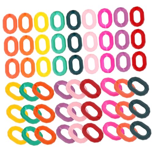 FIXOSHEE 50 Stück Acryl Verbindungsringe Transparent Ovale DIY Verbindungselemente für Taschen Trageriemen Schmuck Basteln Sicher Langlebig Glatte Oberfläche FIXOSHEE 50 Stück Acryl Verbindungsringe Transparent Ovale DIY Verbindungselemente für Taschen Trageriemen Schmuck Basteln Sicher Langlebig Glatte Oberfläche von FIXOSHEE