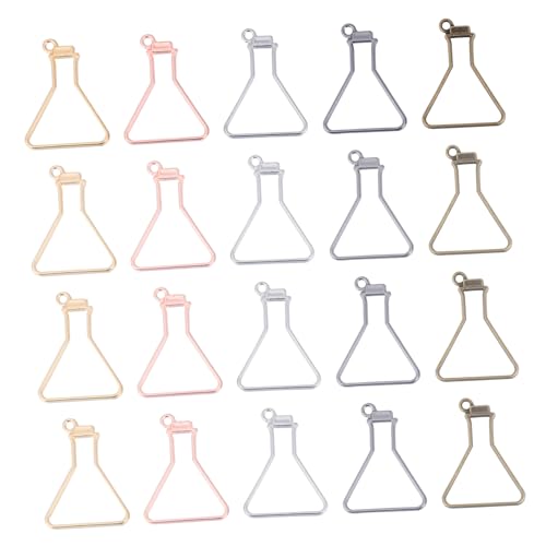 FIXOSHEE 50 Stück Drift Bottle Charms Offener UV Tropfen Rahmen Schmuckanhänger DIY Resin Schmuckzubehör Basteln Metalllegierung Langlebig Vielseitig für Kreative Bastelprojekte FIXOSHEE 50 Stück Drift Bottle Charms Offener UV Tropfen Rahmen Schmuckanhänger DIY Resin Schmuckzubehör Basteln Metalllegierung Langlebig Vielseitig für Kreative Bastelprojekte von FIXOSHEE