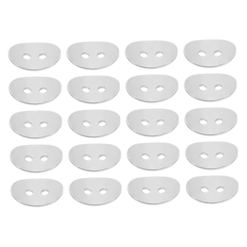 FIXOSHEE 50 Stück Edelstahl armbandverbinder Oval DIY Schmuckverschluss für Lederarmbänder und Bastelprojekte Langlebig und Vielseitig für Schmuckreparatur und Accessoires FIXOSHEE 50 Stück Edelstahl armbandverbinder Oval DIY Schmuckverschluss für Lederarmbänder und Bastelprojekte Langlebig und Vielseitig für Schmuckreparatur und Accessoires von FIXOSHEE