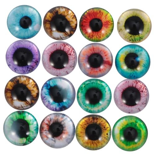 FIXOSHEE 50 Stück Halbkugel Patches mit Augenmotiv Gemischte Muster Langlebige DIY Schmuckaccessoires für Ohrringe Manschettenknöpfe und Kreative Dekorationen FIXOSHEE 50 Stück Halbkugel Patches mit Augenmotiv Gemischte Muster Langlebige DIY Schmuckaccessoires für Ohrringe Manschettenknöpfe und Kreative Dekorationen von FIXOSHEE