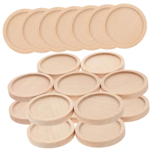 FIXOSHEE 50 Stück Holzfassung Anhängerrohlinge DIY Schmuckzubehör für Halsketten Ohrringe Schlüsselanhänger Vielseitige Holzpendant basen für Resin und Bastelprojekte FIXOSHEE 50 Stück Holzfassung Anhängerrohlinge DIY Schmuckzubehör für Halsketten Ohrringe Schlüsselanhänger Vielseitige Holzpendant basen für Resin und Bastelprojekte von FIXOSHEE