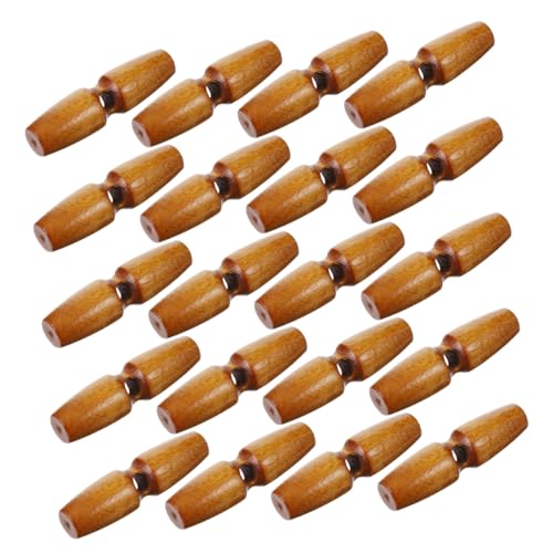 FIXOSHEE 50 Stück Holzknöpfe Olivenform Vintage Mantel Strickjackenknöpfe Horn-optik Vielseitig für DIY Kleidung Stilvolle Nähknöpfe für Damen und Herren Cremefarben FIXOSHEE 50 Stück Holzknöpfe Olivenform Vintage Mantel Strickjackenknöpfe Horn-optik Vielseitig für DIY Kleidung Stilvolle Nähknöpfe für Damen und Herren Cremefarben von FIXOSHEE