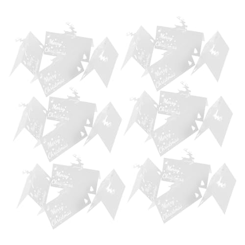 FIXOSHEE 50 Stück Leere Sitzkarten Tischkarten Für Feiertage Veranstaltungen Party Sitzkarten Tischkarten Für Hochzeiten Empfänge Sitzplatzkarten Für Partys von FIXOSHEE