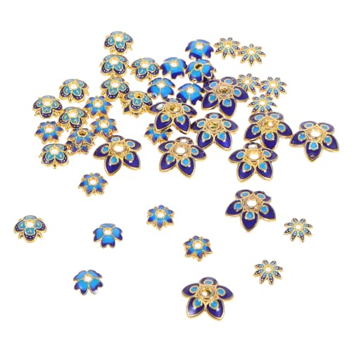 FIXOSHEE 50 Stück Metall Blüten Perlenkappen Leichte Spacer Beads Caps Goldbeschichtete Endkappen für Diy Schmuckherstellung Geeignet für Armbänder Halsketten und Ohrringe Langlebig und FIXOSHEE 50 Stück Metall Blüten Perlenkappen Leichte Spacer Beads Caps Goldbeschichtete Endkappen für Diy Schmuckherstellung Geeignet für Armbänder Halsketten und Ohrringe Langlebig und von FIXOSHEE