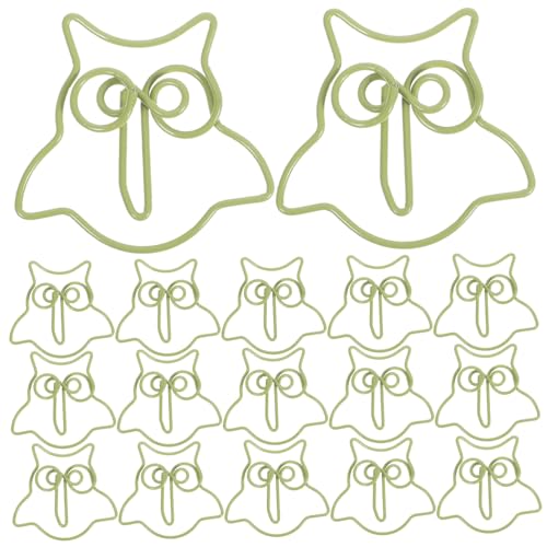 FIXOSHEE 50 Stück Niedliche Büroklammern in Eulenform Kleine Bunte Papierklammern für Büro Schule und Zuhause Praktische Cartoon Papierclips zum Organisieren von Dokumenten und Notizen FIXOSHEE 50 Stück Niedliche Büroklammern in Eulenform Kleine Bunte Papierklammern für Büro Schule und Zuhause Praktische Cartoon Papierclips zum Organisieren von Dokumenten und Notizen von FIXOSHEE