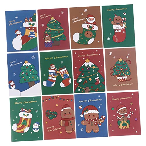 FIXOSHEE 50 Stück Teiliges Weihnachts Notizbuch Cartoon Pocket Notepad Weihnachtliche Motive Wie Lebkuchenmann Weihnachtsbaum Weihnachtsstrumpf Praktisches Schreibheft für Schüler und FIXOSHEE 50 Stück Teiliges Weihnachts Notizbuch Cartoon Pocket Notepad Weihnachtliche Motive Wie Lebkuchenmann Weihnachtsbaum Weihnachtsstrumpf Praktisches Schreibheft für Schüler und von FIXOSHEE