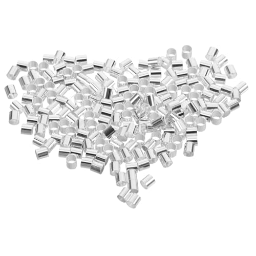 FIXOSHEE 500 Stück Kupfer Quetschperlen für Schmuckherstellung Langlebige Crimp Endkappen für DIY Armbänder Ohrringe Halsketten Einfache Anwendung und Sichere Befestigung FIXOSHEE 500 Stück Kupfer Quetschperlen für Schmuckherstellung Langlebige Crimp Endkappen für DIY Armbänder Ohrringe Halsketten Einfache Anwendung und Sichere Befestigung von FIXOSHEE