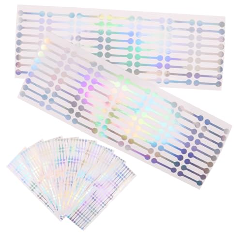 FIXOSHEE 500 Stück Selbstklebende Siegelaufkleber für Kosmetikflaschen Manipulationssicheres Sicherheitssiegel PVC Aufkleber für Kosmetik Ätherische Öle und Verpackungen FIXOSHEE 500 Stück Selbstklebende Siegelaufkleber für Kosmetikflaschen Manipulationssicheres Sicherheitssiegel PVC Aufkleber für Kosmetik Ätherische Öle und Verpackungen von FIXOSHEE