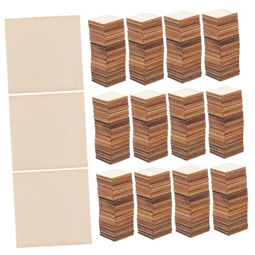 FIXOSHEE 500 Stück Unbehandelte Quadratische Holzscheiben Nachhaltige Holzstücke zum Basteln Gravieren Bemalen Vielseitig für DIY Kinderprojekte Wohnkultur Kompakt und Langlebig FIXOSHEE 500 Stück Unbehandelte Quadratische Holzscheiben Nachhaltige Holzstücke zum Basteln Gravieren Bemalen Vielseitig für DIY Kinderprojekte Wohnkultur Kompakt und Langlebig von FIXOSHEE