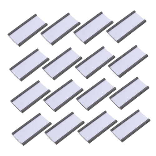 FIXOSHEE 50Stücke Magnetische Preisschild Halter mit Clip Magnetetikettenanzeige für Lagerverwaltung Robust und Langlebig für Supermarkt und Geschäft Einfache Handhabung von FIXOSHEE