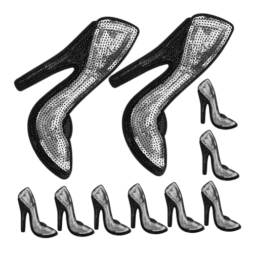 FIXOSHEE 5Paare Pailletten Patches für Kleidung und Schuhe Dekorative Applikationen Selbstklebende Stoffaufnäher zur Verschönerung und Reparatur von Taschen und Kleidung Langlebig FIXOSHEE 5Paare Pailletten Patches für Kleidung und Schuhe Dekorative Applikationen Selbstklebende Stoffaufnäher zur Verschönerung und Reparatur von Taschen und Kleidung Langlebig von FIXOSHEE