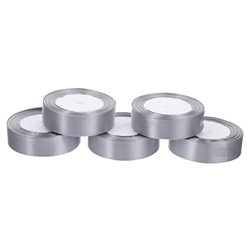 FIXOSHEE 5Rollen Satinband Dekorative Geschenkband für Hochzeit Party und Bastelprojekte Hochwertigem Elegantem FIXOSHEE 5Rollen Satinband Dekorative Geschenkband für Hochzeit Party und Bastelprojekte Hochwertigem Elegantem von FIXOSHEE