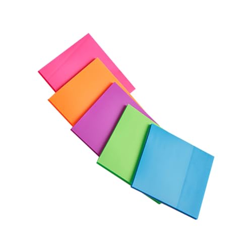 FIXOSHEE 5Stücke Farbige Haftnotizen Selbstklebende Notizzettel für Büro Schule und Home Office Praktische und Memo Pads Gemischten Leicht und Einfach zu Lagern FIXOSHEE 5Stücke Farbige Haftnotizen Selbstklebende Notizzettel für Büro Schule und Home Office Praktische und Memo Pads Gemischten Leicht und Einfach zu Lagern von FIXOSHEE