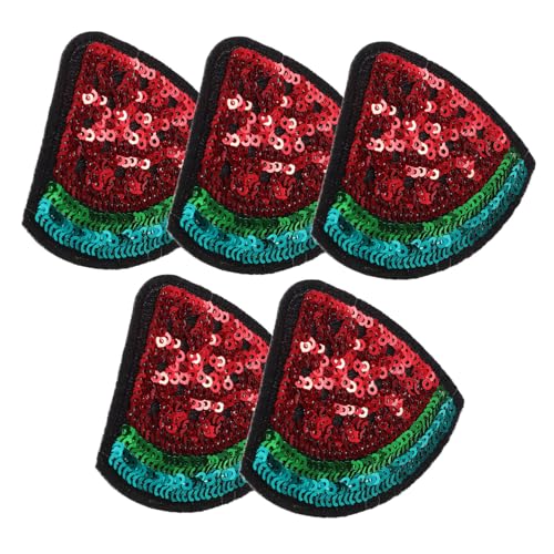 FIXOSHEE 5Stücke Patches zum Aufbügeln Niedliche Applikationen für Kleidung Langlebige Stickerei für Jacken Rucksäcke Mützen und Jeans Rot Süßes Design FIXOSHEE 5Stücke Patches zum Aufbügeln Niedliche Applikationen für Kleidung Langlebige Stickerei für Jacken Rucksäcke Mützen und Jeans Rot Süßes Design von FIXOSHEE