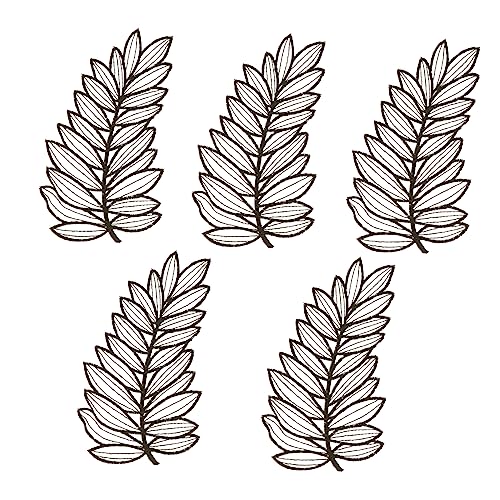 FIXOSHEE 5Stücke Stickerei Patches für DIY Kleidung Applikationen zum Aufnähen Motive für Bekleidungszubehör Designs für Individuelles Styling und Reparaturen FIXOSHEE 5Stücke Stickerei Patches für DIY Kleidung Applikationen zum Aufnähen Motive für Bekleidungszubehör Designs für Individuelles Styling und Reparaturen von FIXOSHEE