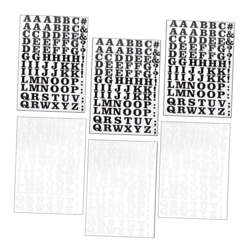 FIXOSHEE 6 Blätter Große Bügelbilder Alphabet Buchstaben Teiliges Heat Transfer Vinyl Schwarze und Weiße Aufbügler für Diy Kleidung Vielseitig Einsetzbare Textil Aufkleber für Shirts Hüte FIXOSHEE 6 Blätter Große Bügelbilder Alphabet Buchstaben Teiliges Heat Transfer Vinyl Schwarze und Weiße Aufbügler für Diy Kleidung Vielseitig Einsetzbare Textil Aufkleber für Shirts Hüte von FIXOSHEE