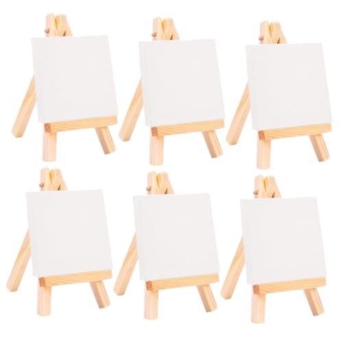 FIXOSHEE 6 Sätze Eile -Öl -Malereiwerkzeuge Malstaffelei malen Handwerk Staffeleien zum Ausstellen Mini-Leinwände Kunst steht für die Anzeige Leinwandhalter DIY liefert hölzern FIXOSHEE 6 Sätze Eile -Öl -Malereiwerkzeuge Malstaffelei malen Handwerk Staffeleien zum Ausstellen Mini-Leinwände Kunst steht für die Anzeige Leinwandhalter DIY liefert hölzern von FIXOSHEE