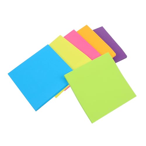 FIXOSHEE 6 Stück Bunte Haftnotizen Selbstklebende Notizen für Schule Büro und Zuhause für Studenten und Lehrer Praktische und Ästhetische Schreibwaren FIXOSHEE 6 Stück Bunte Haftnotizen Selbstklebende Notizen für Schule Büro und Zuhause für Studenten und Lehrer Praktische und Ästhetische Schreibwaren von FIXOSHEE