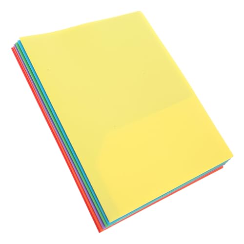 FIXOSHEE 6 Stück Kunststoff Ordner mit Greifern und Zwei Taschen Platzsparende Dualklammern Stabile Schnellhefter für Büro Schule Farbiges mit Einstecktaschen für Dokumentenorganisation FIXOSHEE 6 Stück Kunststoff Ordner mit Greifern und Zwei Taschen Platzsparende Dualklammern Stabile Schnellhefter für Büro Schule Farbiges mit Einstecktaschen für Dokumentenorganisation von FIXOSHEE