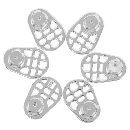 FIXOSHEE 6 Stück Ohrstecker Lifters Silber Große Stützrücken Sicherer Verschluss Für Schwere Ohrringe Gegen Hängende Ohrläppchen Für Damen Und Herren FIXOSHEE 6 Stück Ohrstecker Lifters Silber Große Stützrücken Sicherer Verschluss Für Schwere Ohrringe Gegen Hängende Ohrläppchen Für Damen Und Herren von FIXOSHEE